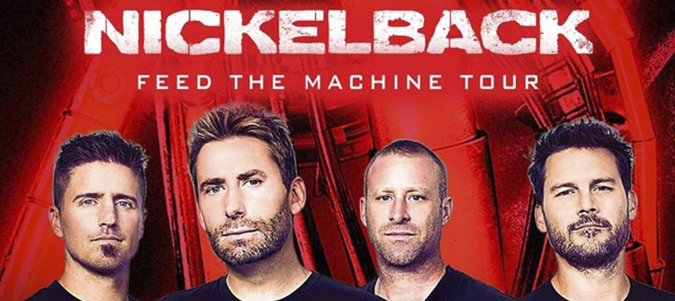 Концерт "Nickelback" в Москве, 2018